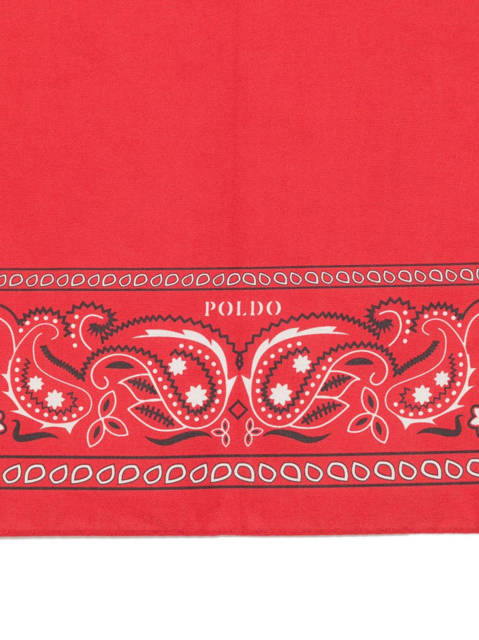 POLDO DOG COUTURE Accessories Red Fabric