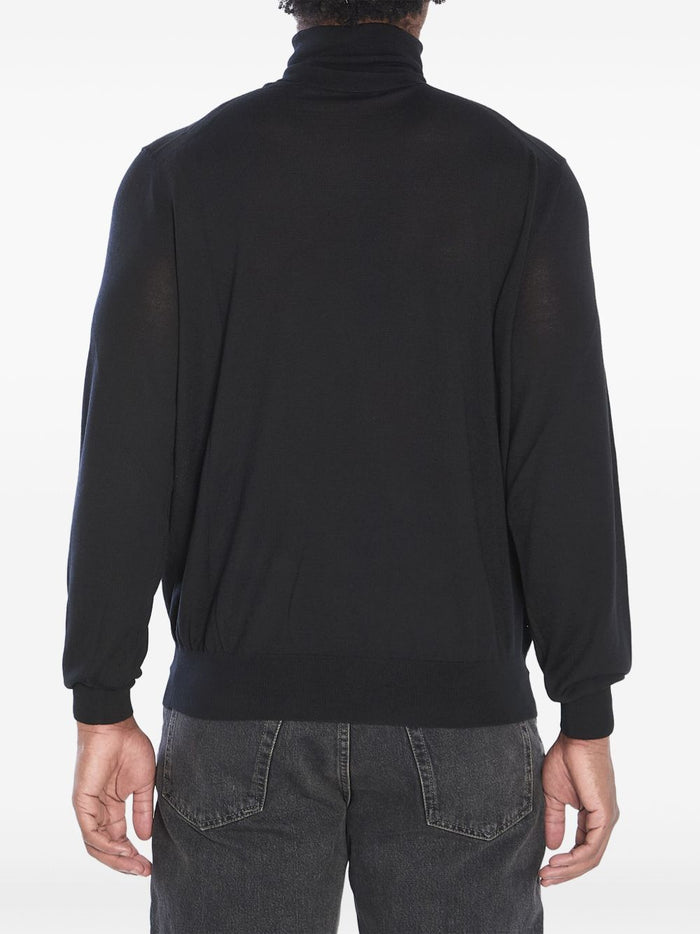Saint Laurent Sweaters Black Wool