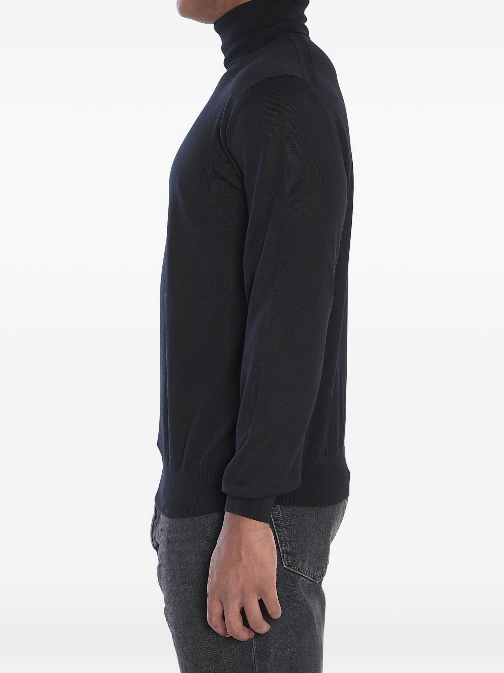 Saint Laurent Sweaters Black Wool