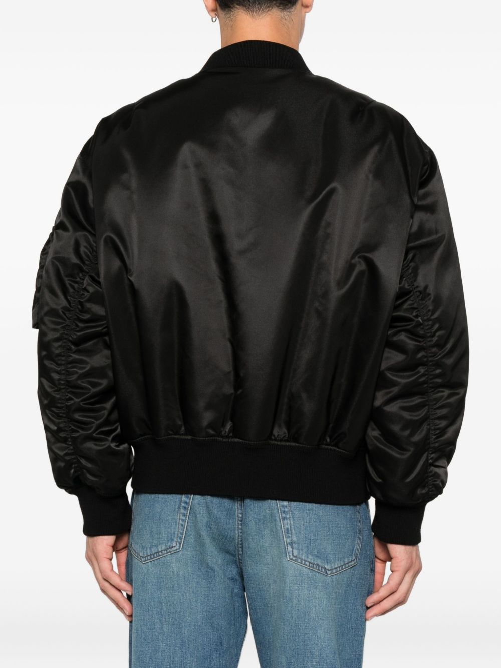 Saint Laurent Coats Black Outer: Polyamide