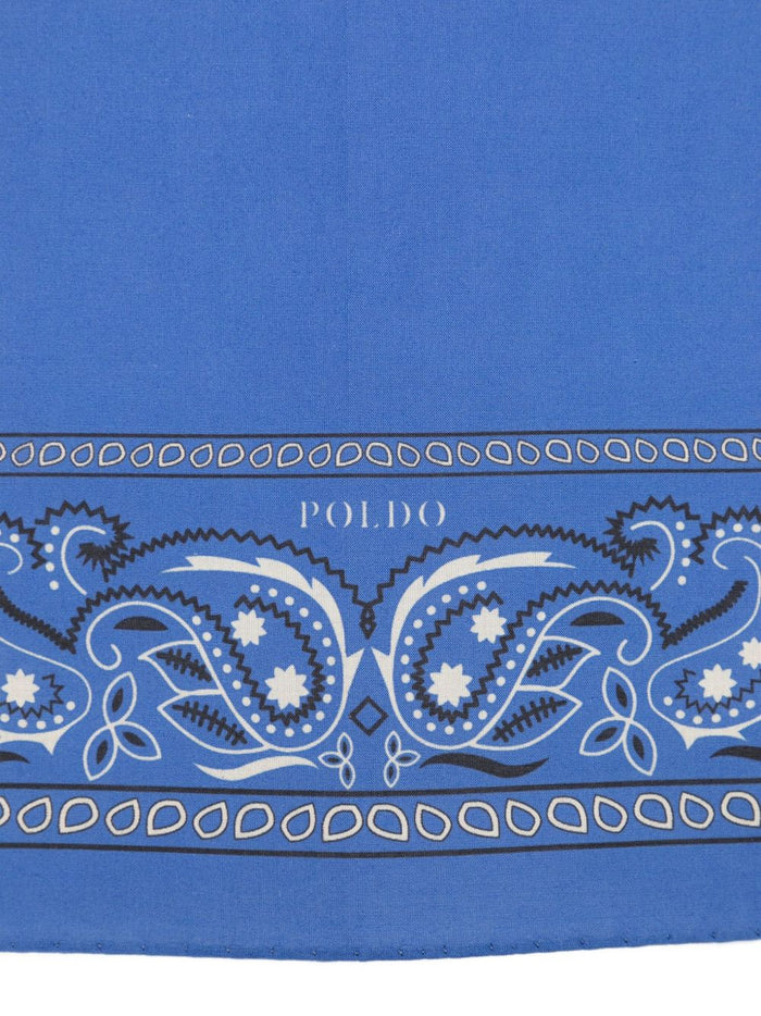 POLDO DOG COUTURE Accessories Blue Fabric