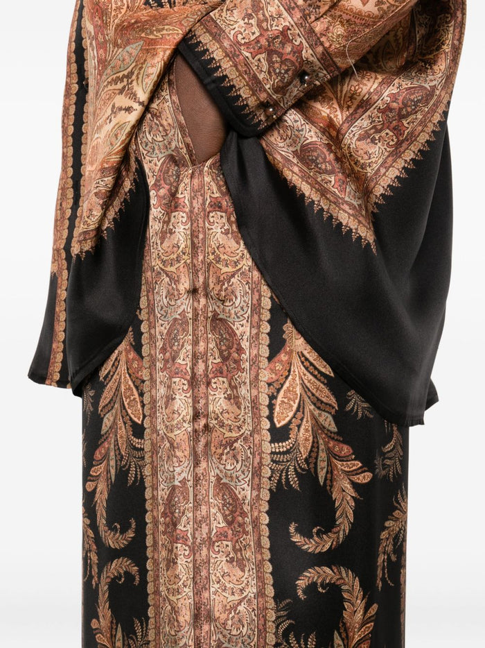 Zimmermann Trousers Black Silk