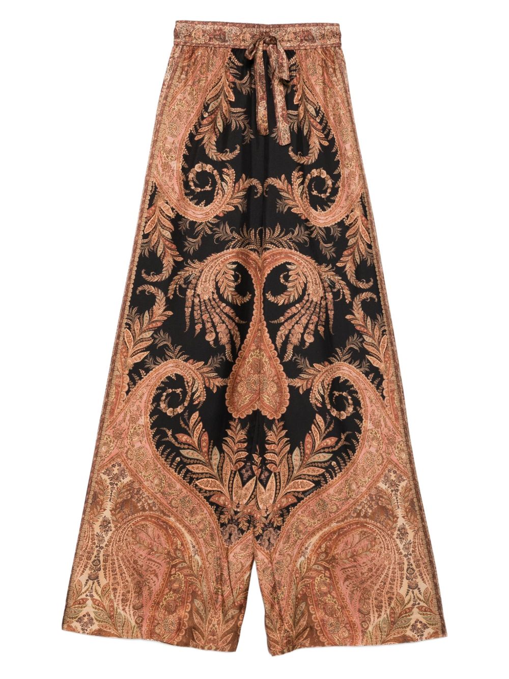 Zimmermann Trousers Black Silk