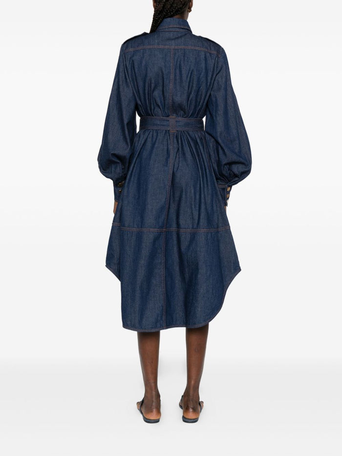 Zimmermann Dresses Blue Cotton