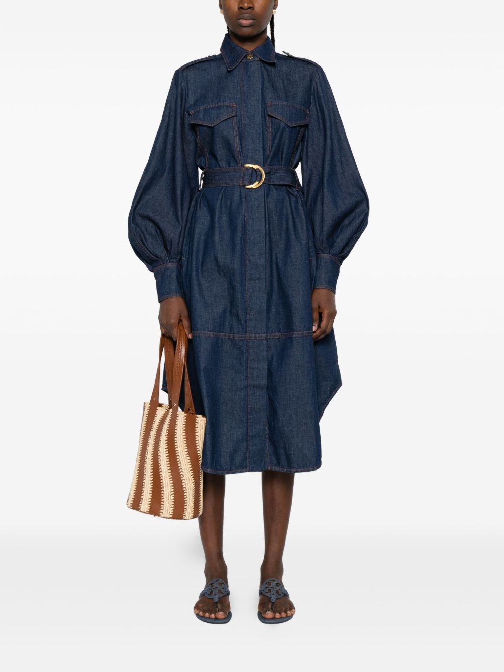 Zimmermann Dresses Blue Cotton