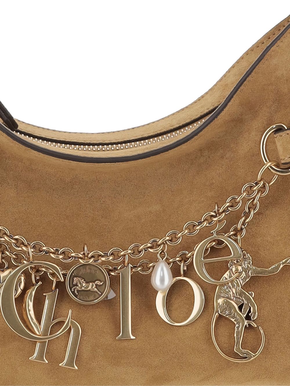 Chloè Bags Kaki Outer: Calfskin