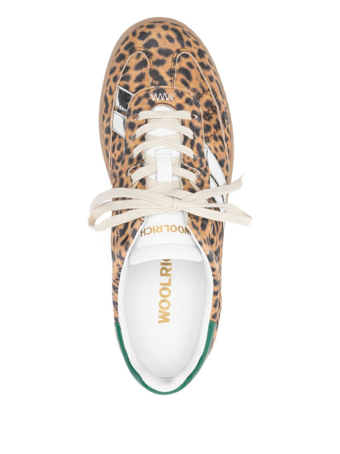 Woolrich Sneakers Brown Outer: Fabric