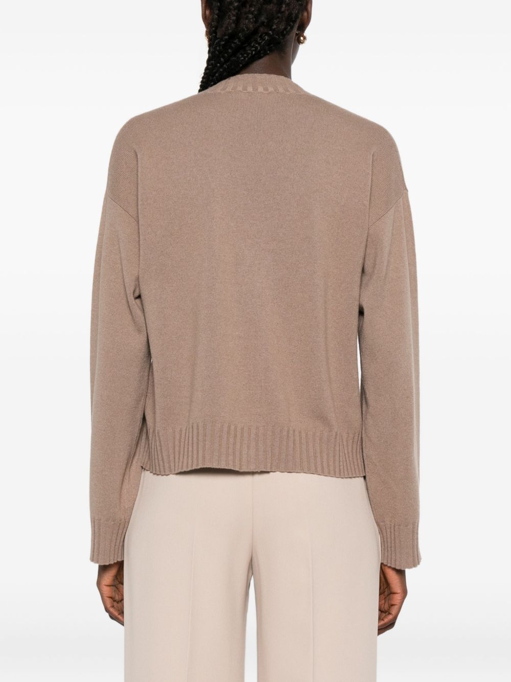 Fabiana Filippi Sweaters Brown Virgin Wool