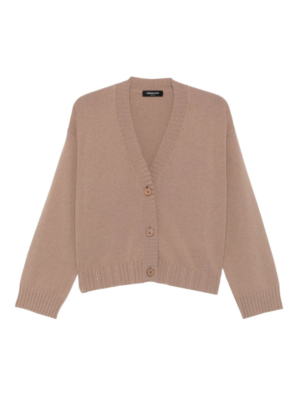 Fabiana Filippi Sweaters Brown Virgin Wool