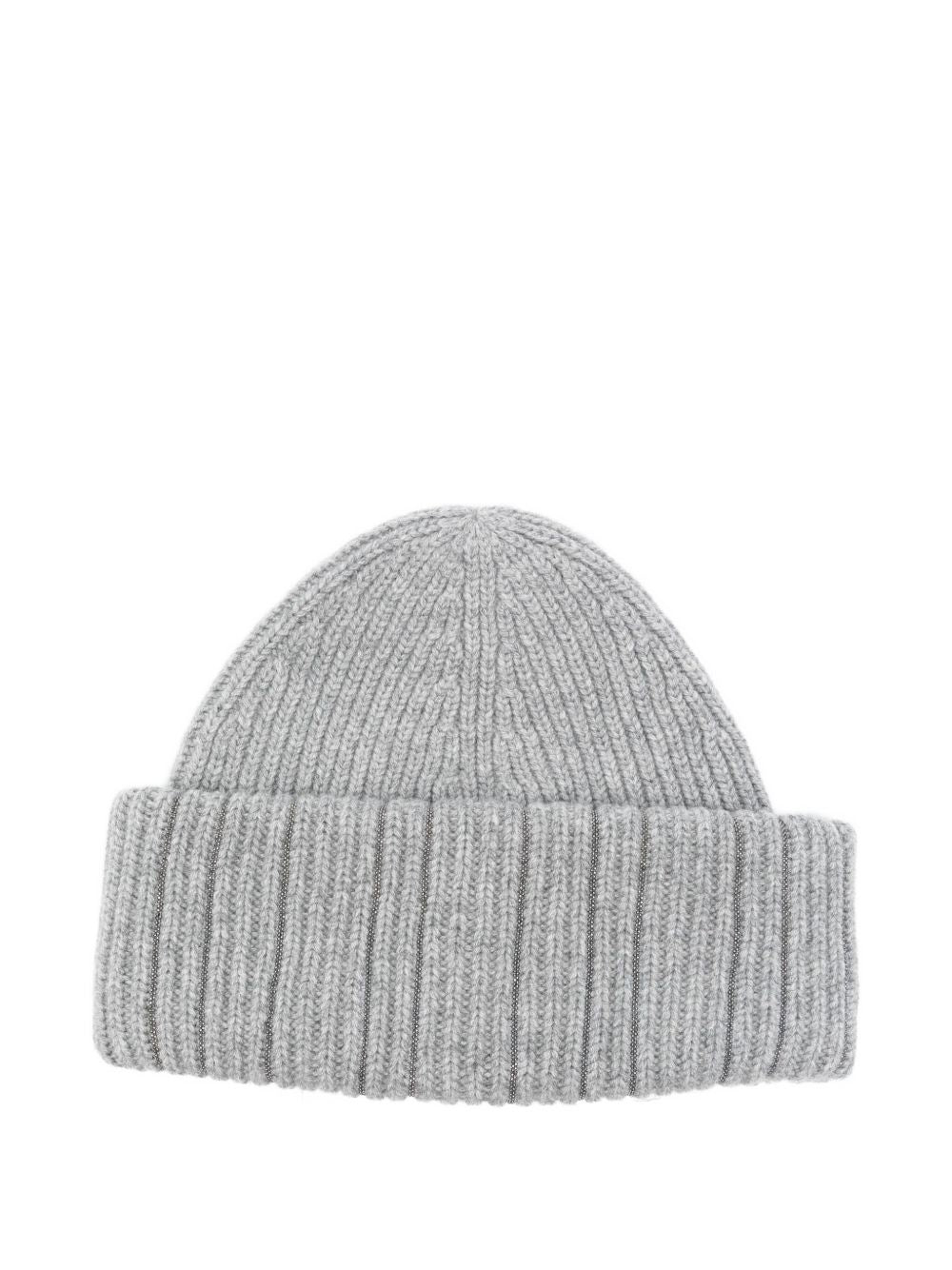 Fabiana Filippi Hats Grey Virgin Wool