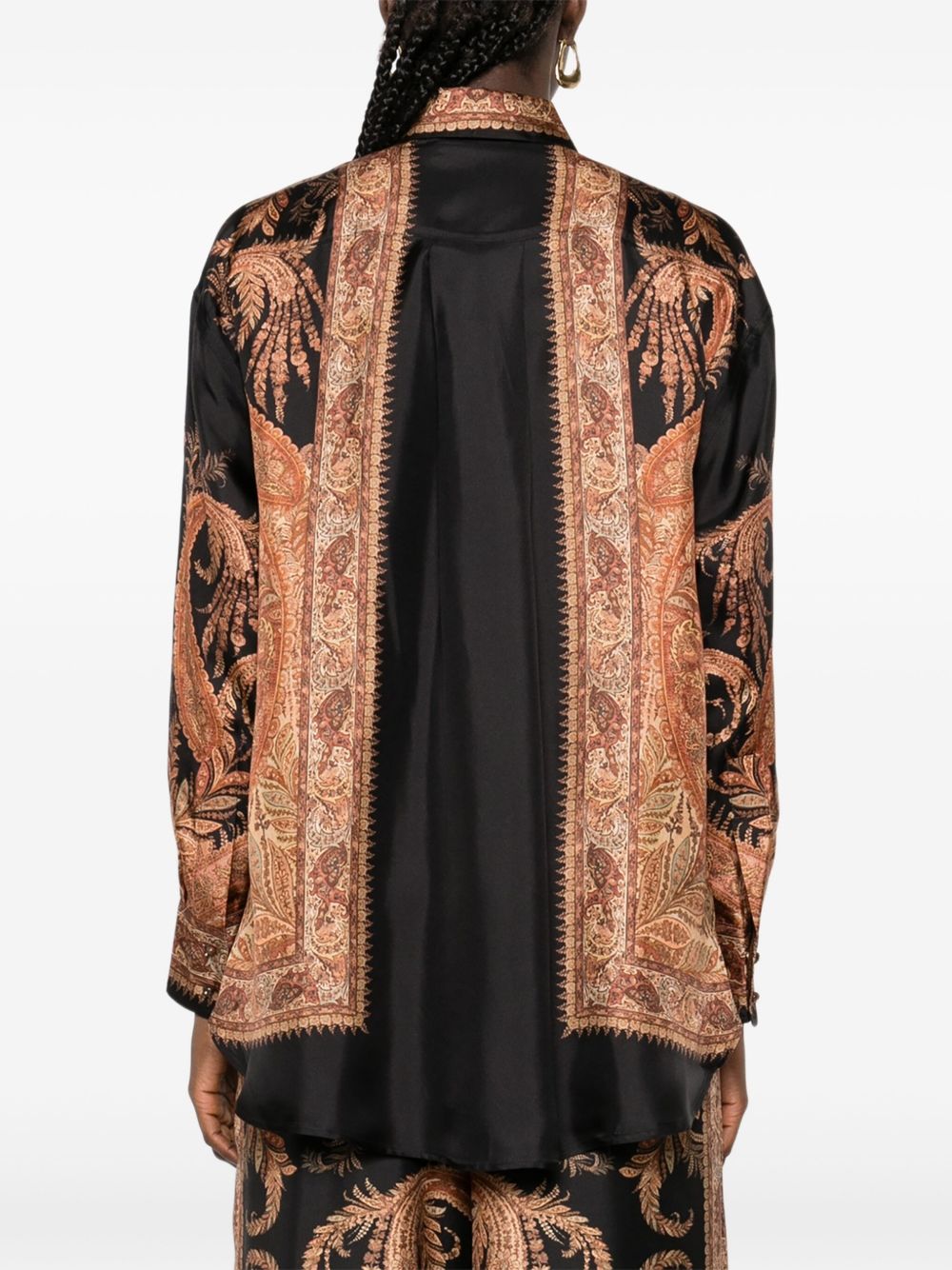 Zimmermann Shirts Black Silk