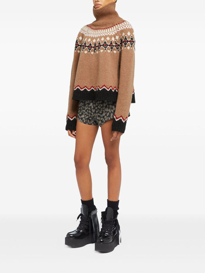 Alanui Sweaters Camel Virgin Wool