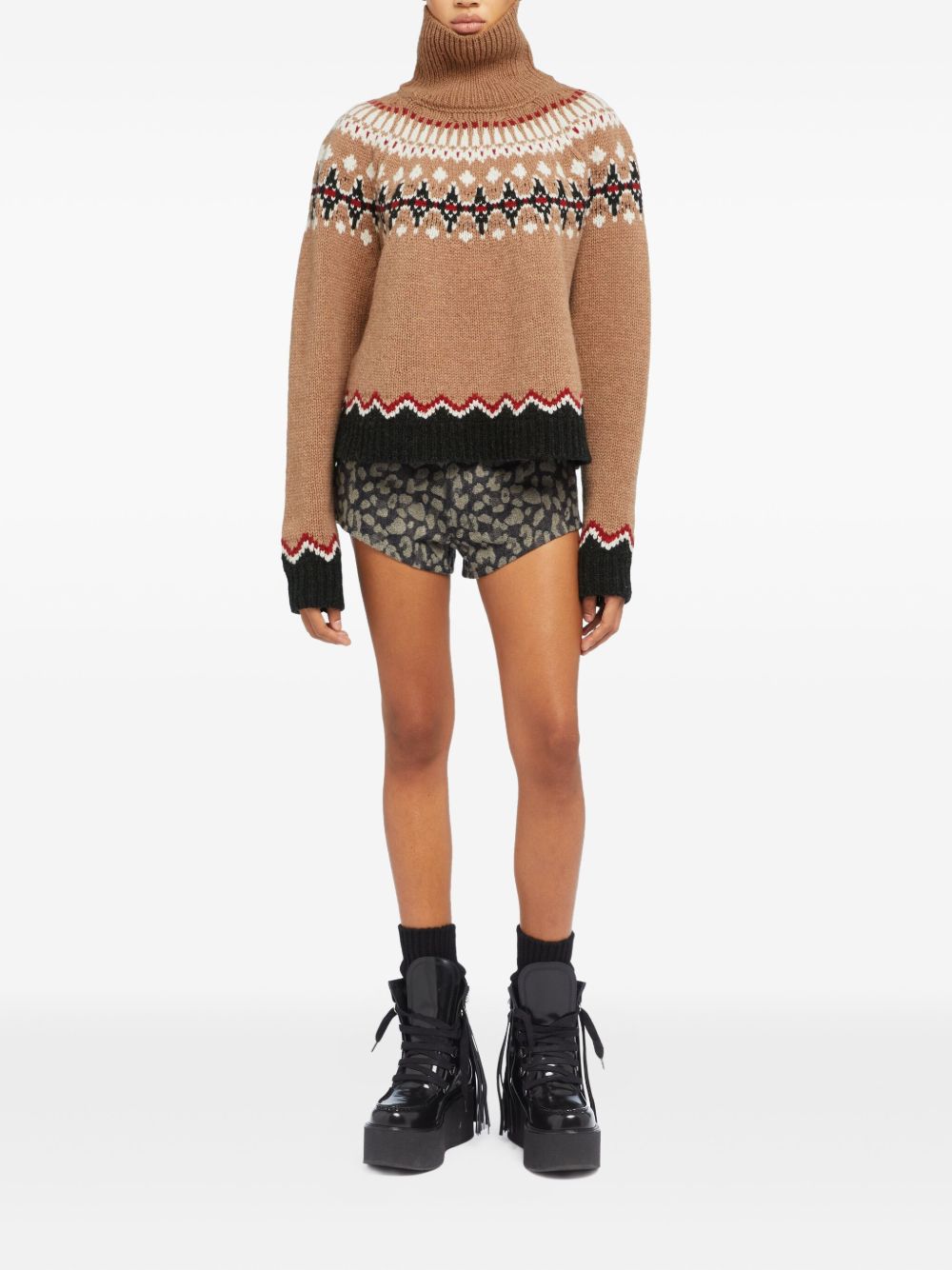 Alanui Sweaters Camel Virgin Wool