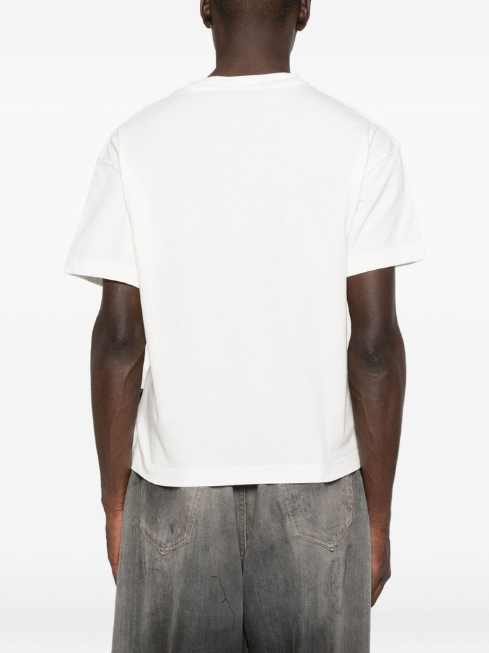 Palm Angels T-Shirts And Polos White Cotton