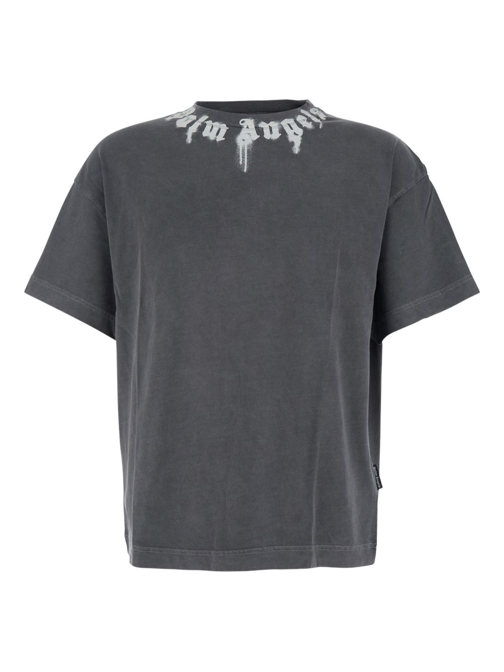 Palm Angels T-Shirts And Polos Grey Cotton