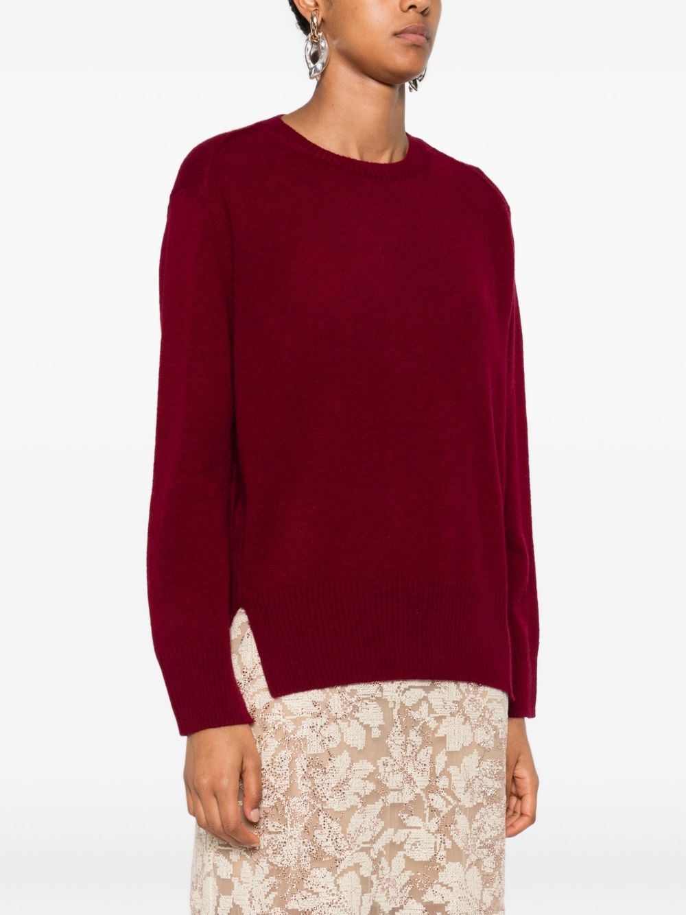 Beyou Sweaters Bordeaux Cashmere