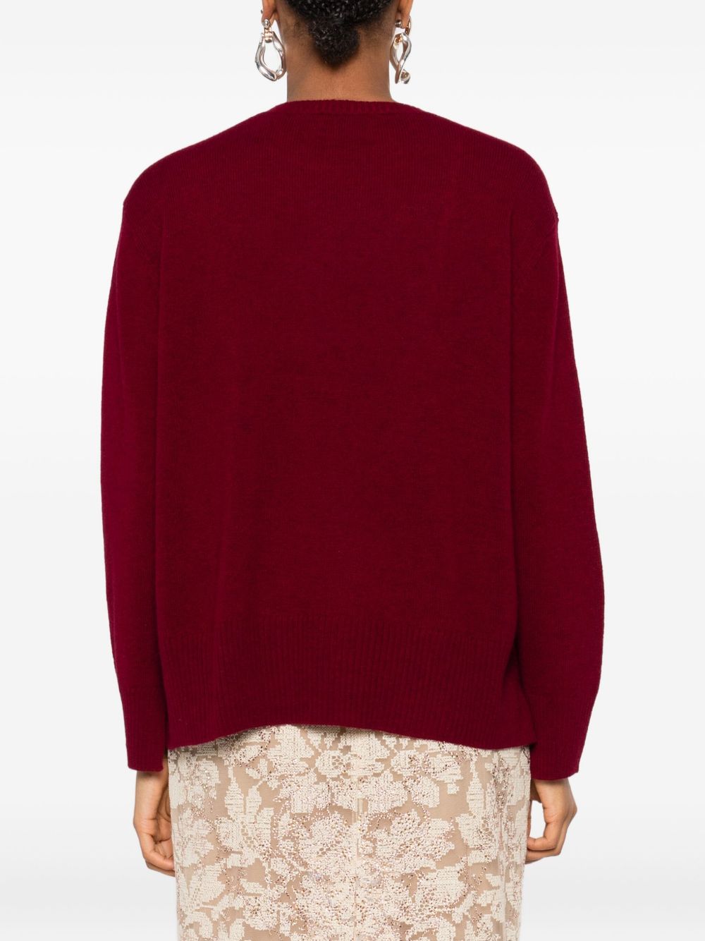 Beyou Sweaters Bordeaux Cashmere