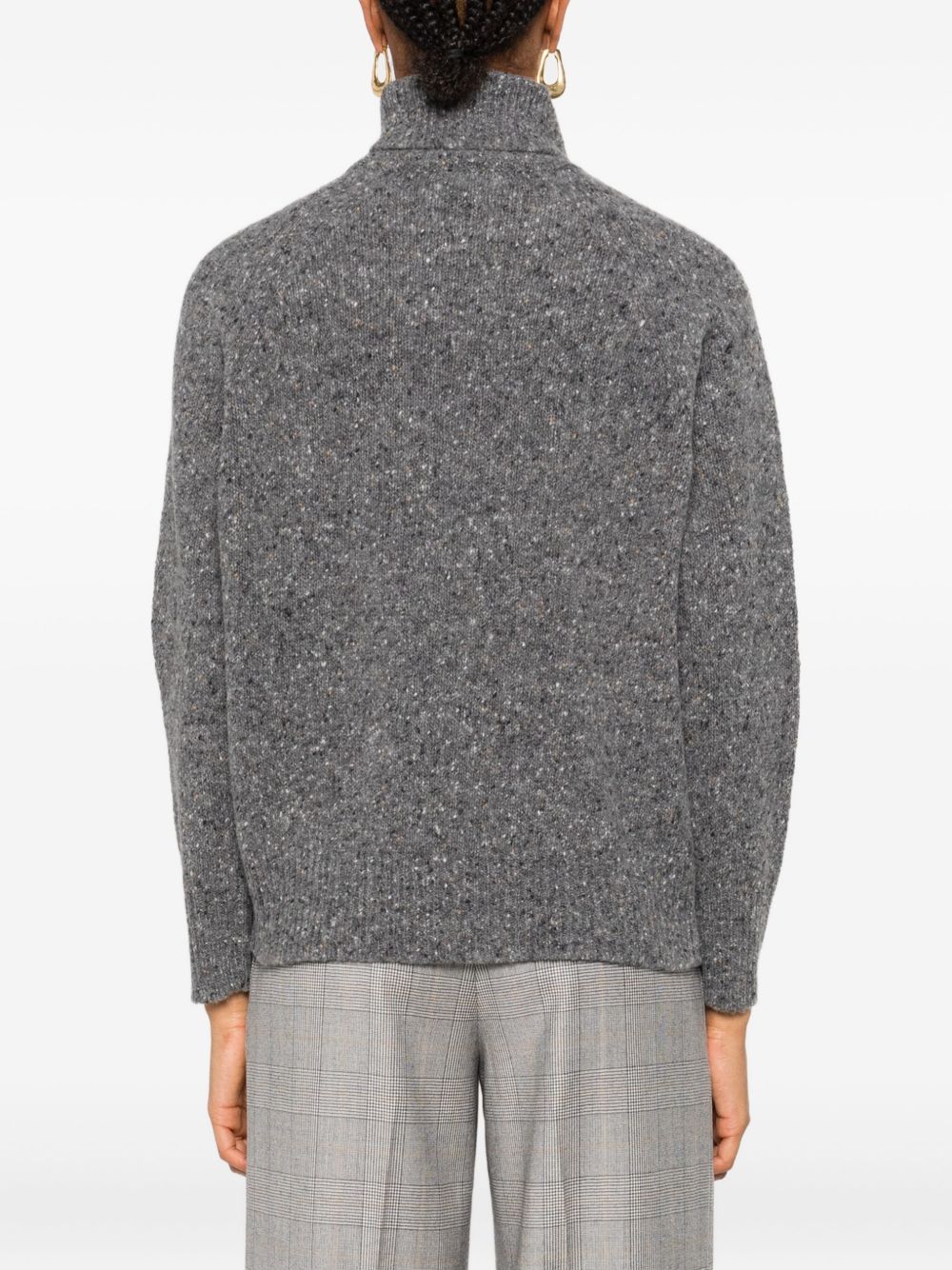 Beyou Sweaters Grey Wool