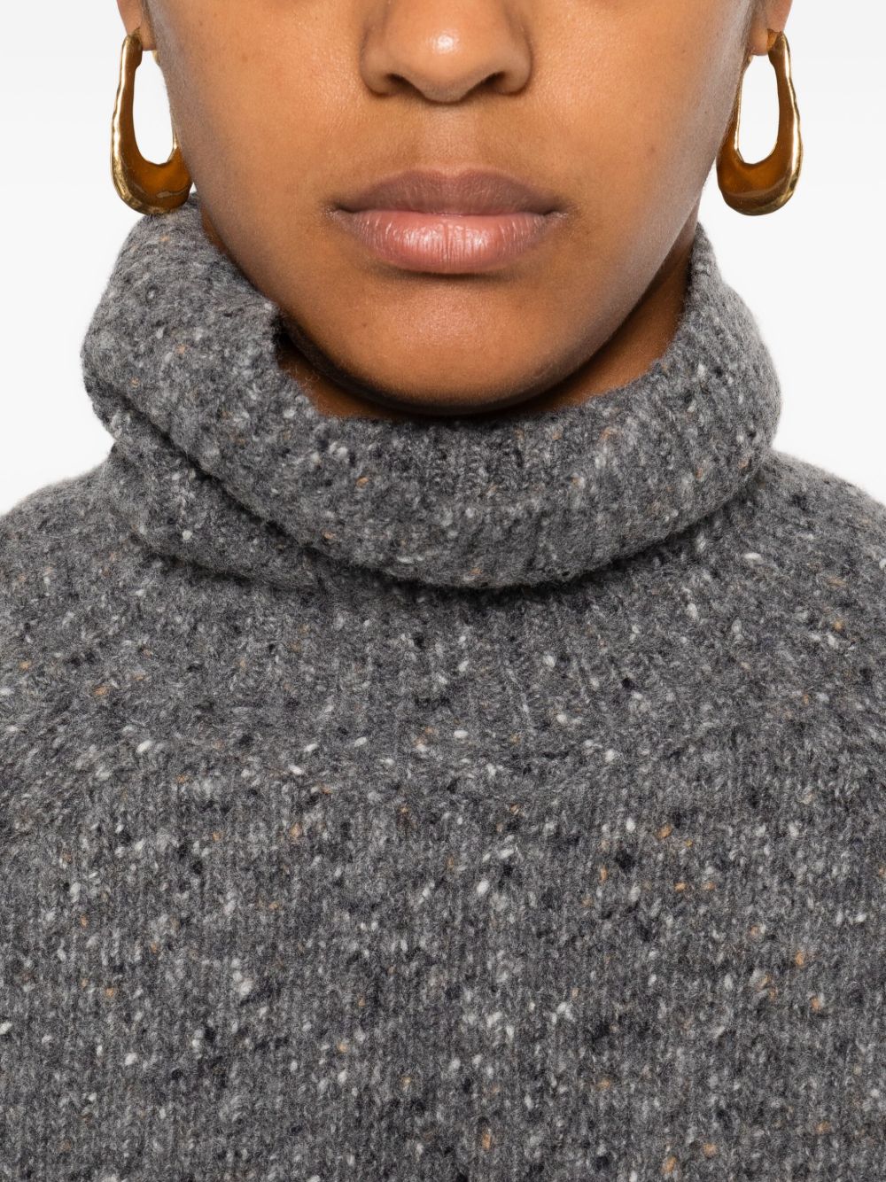 Beyou Sweaters Grey Wool