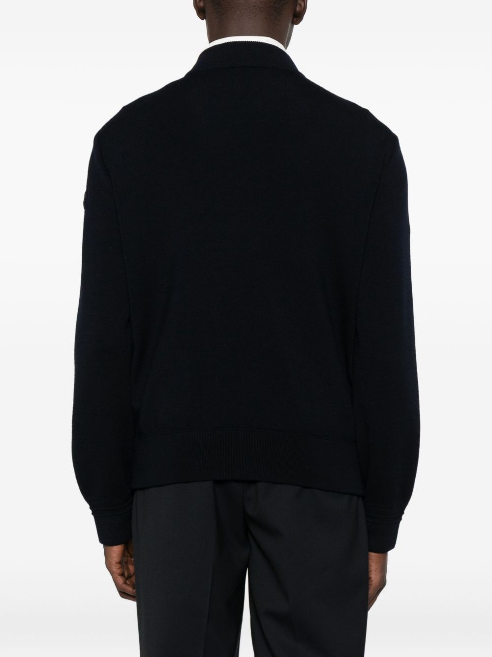 Moncler Sweaters Blue