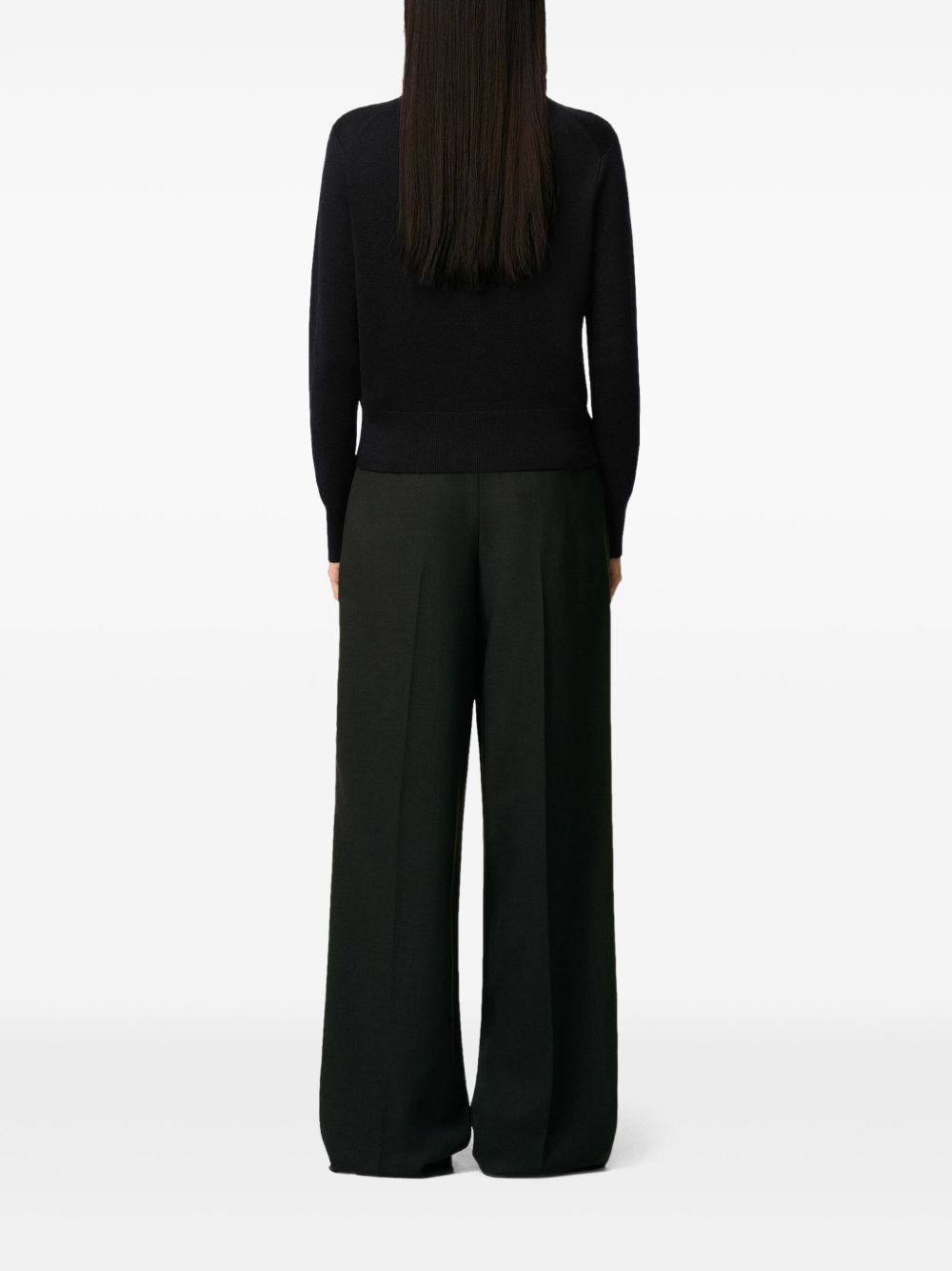 Ami Paris Sweaters Black Wool