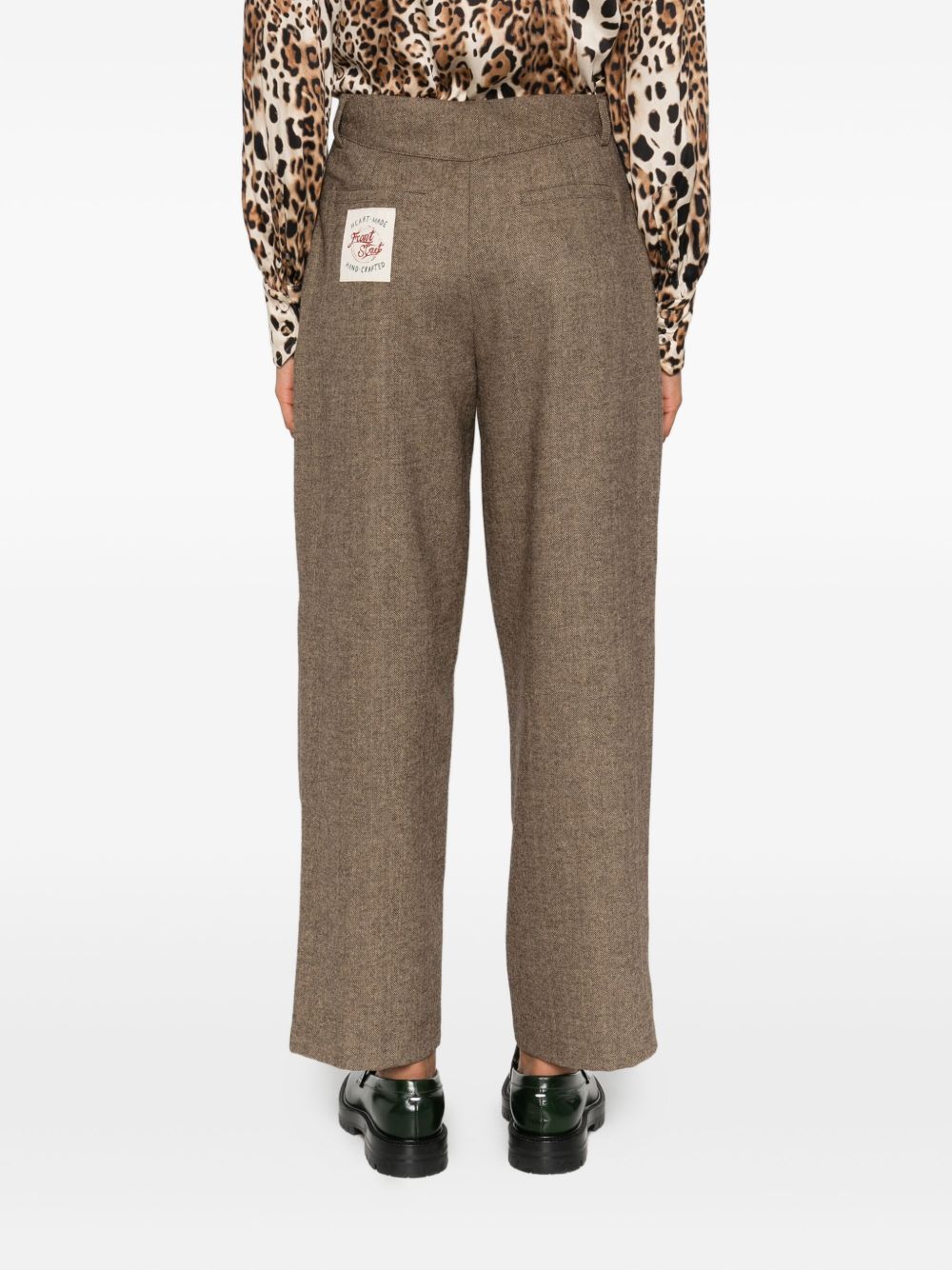 Front Street Trousers Green Outer: Polyester