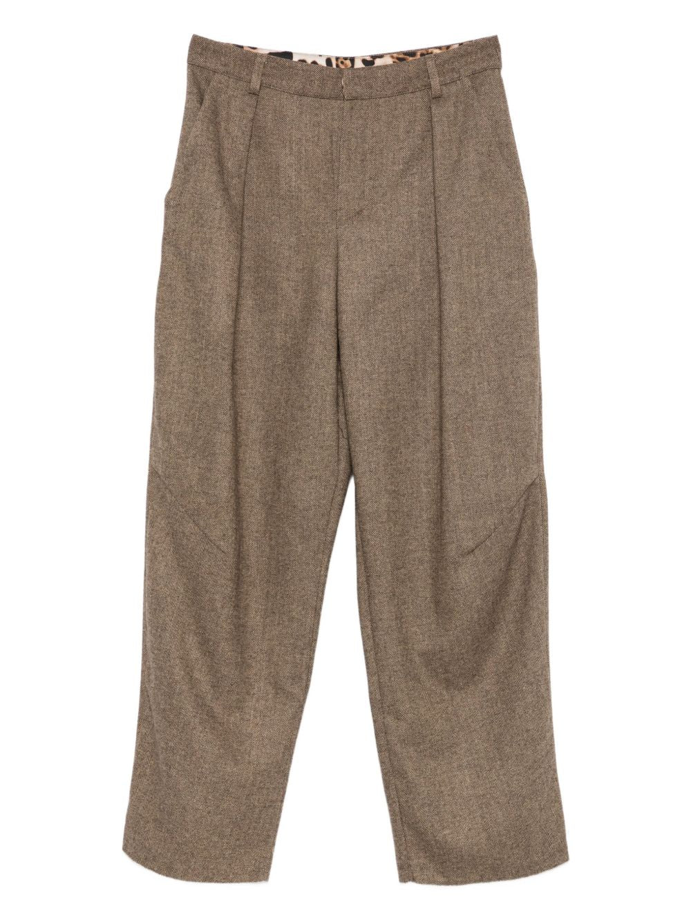 Front Street Trousers Green Outer: Polyester