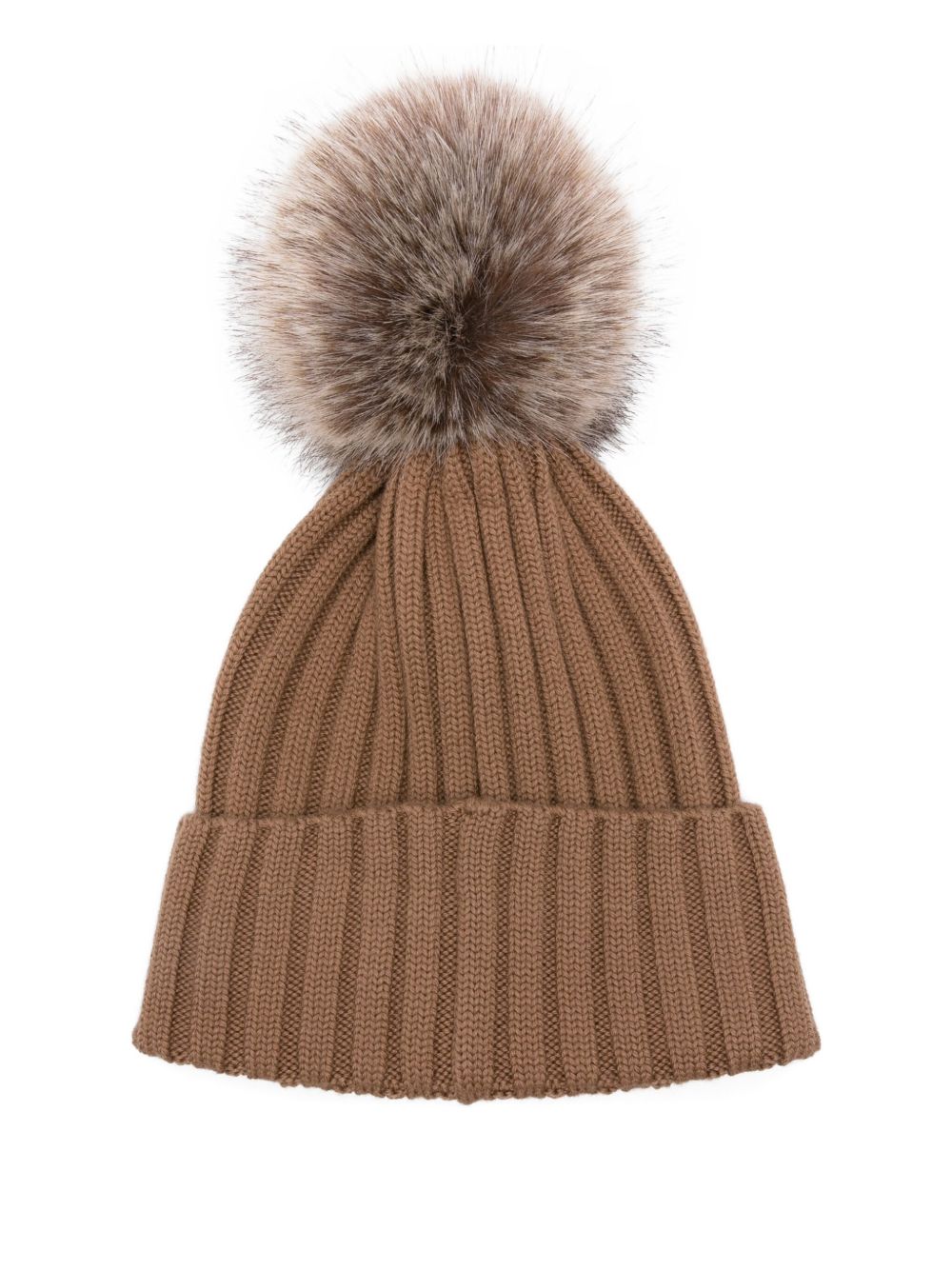 Moncler Hats Beige Virgin Wool