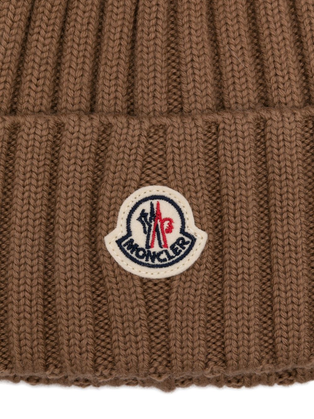 Moncler Hats Beige Virgin Wool