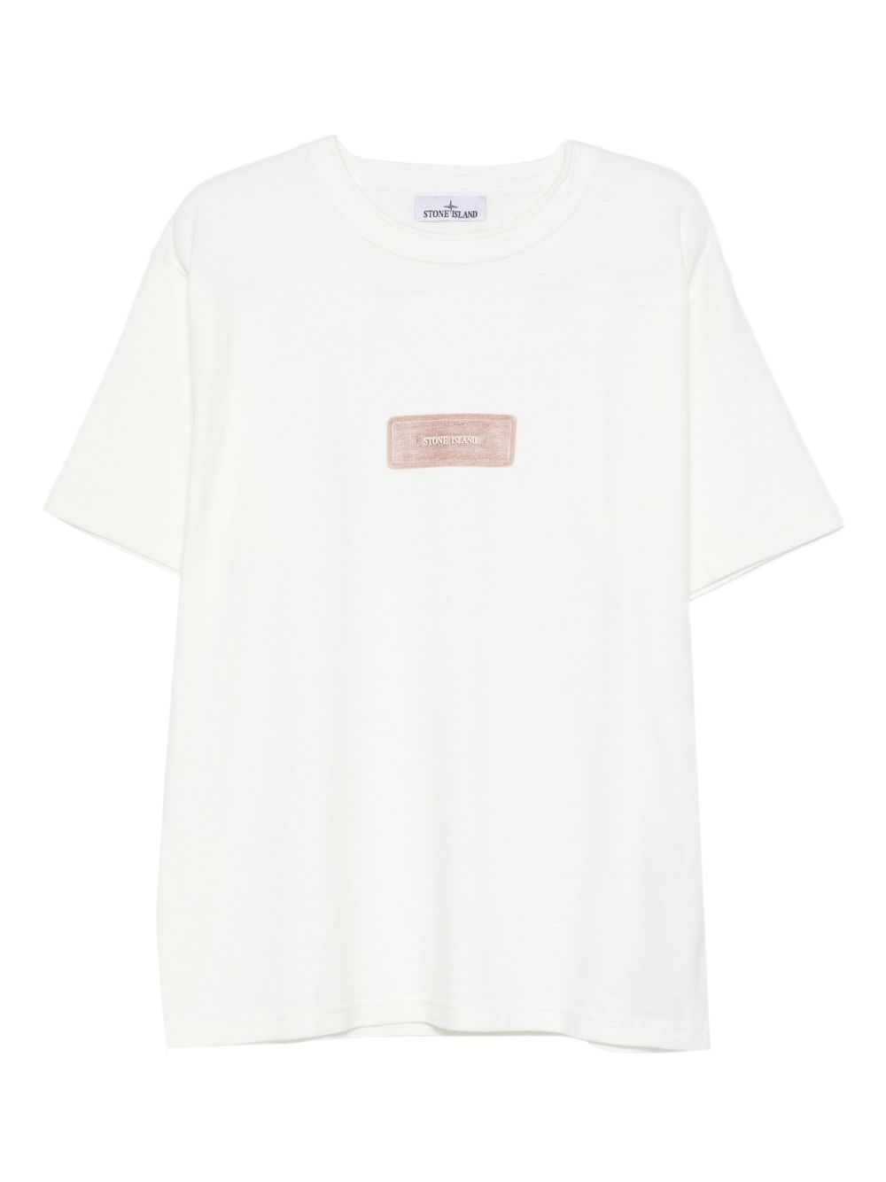 Stone Island T-Shirts And Polos White Cotton