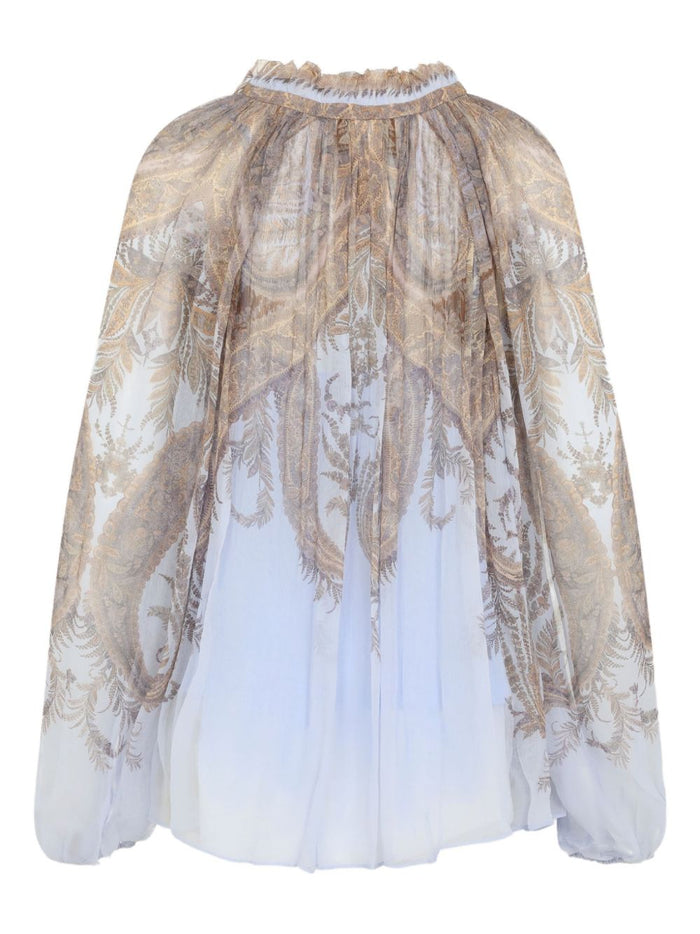 Zimmermann Shirts Lilac Viscose