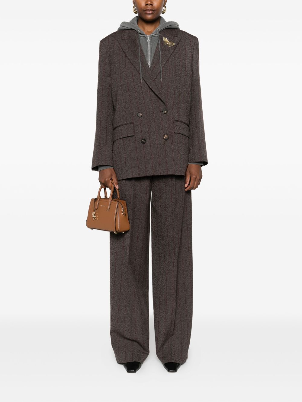 Golden Goose Trousers Brown