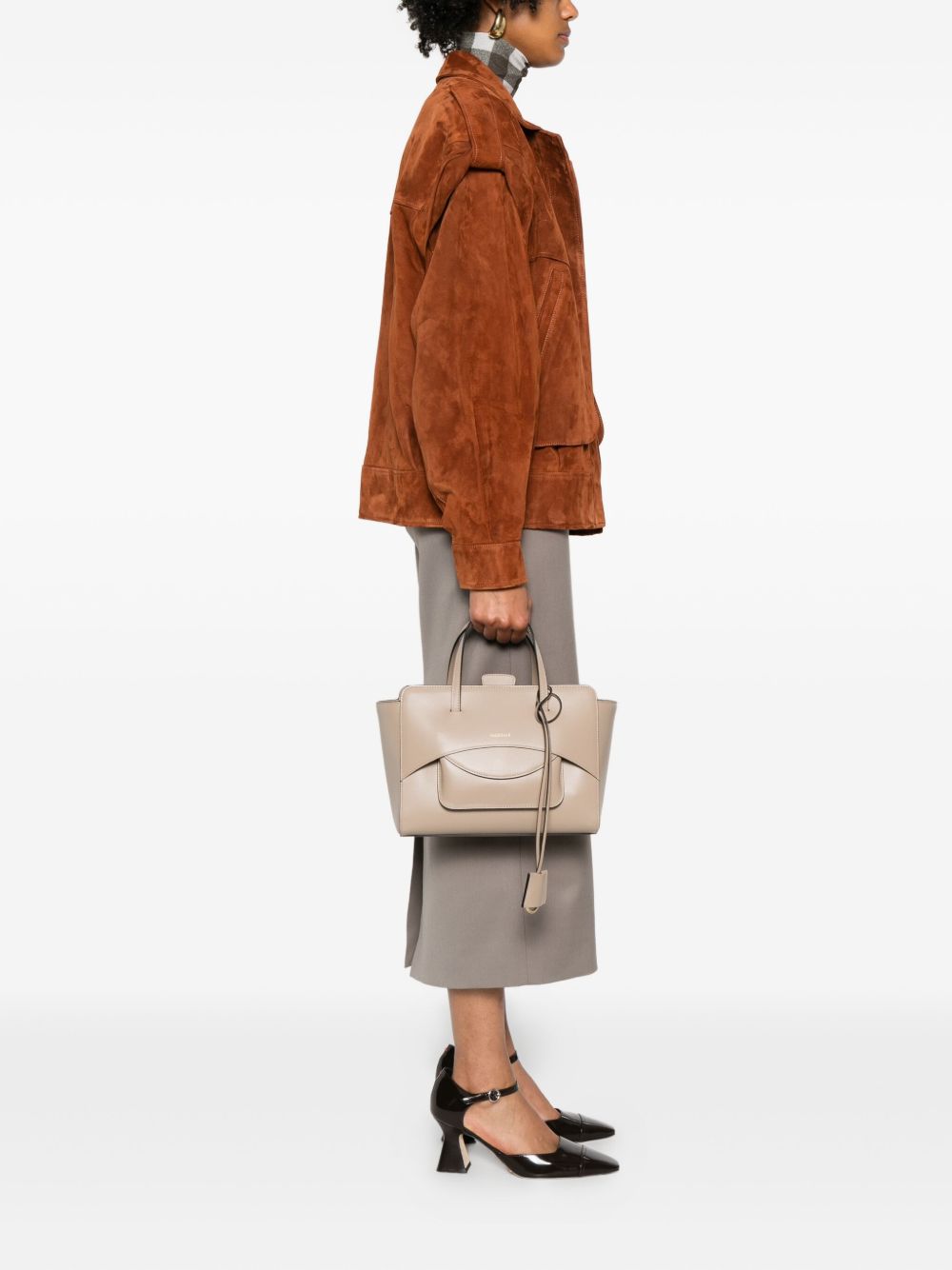 Hidesins Bags Dove Grey Calf Leather