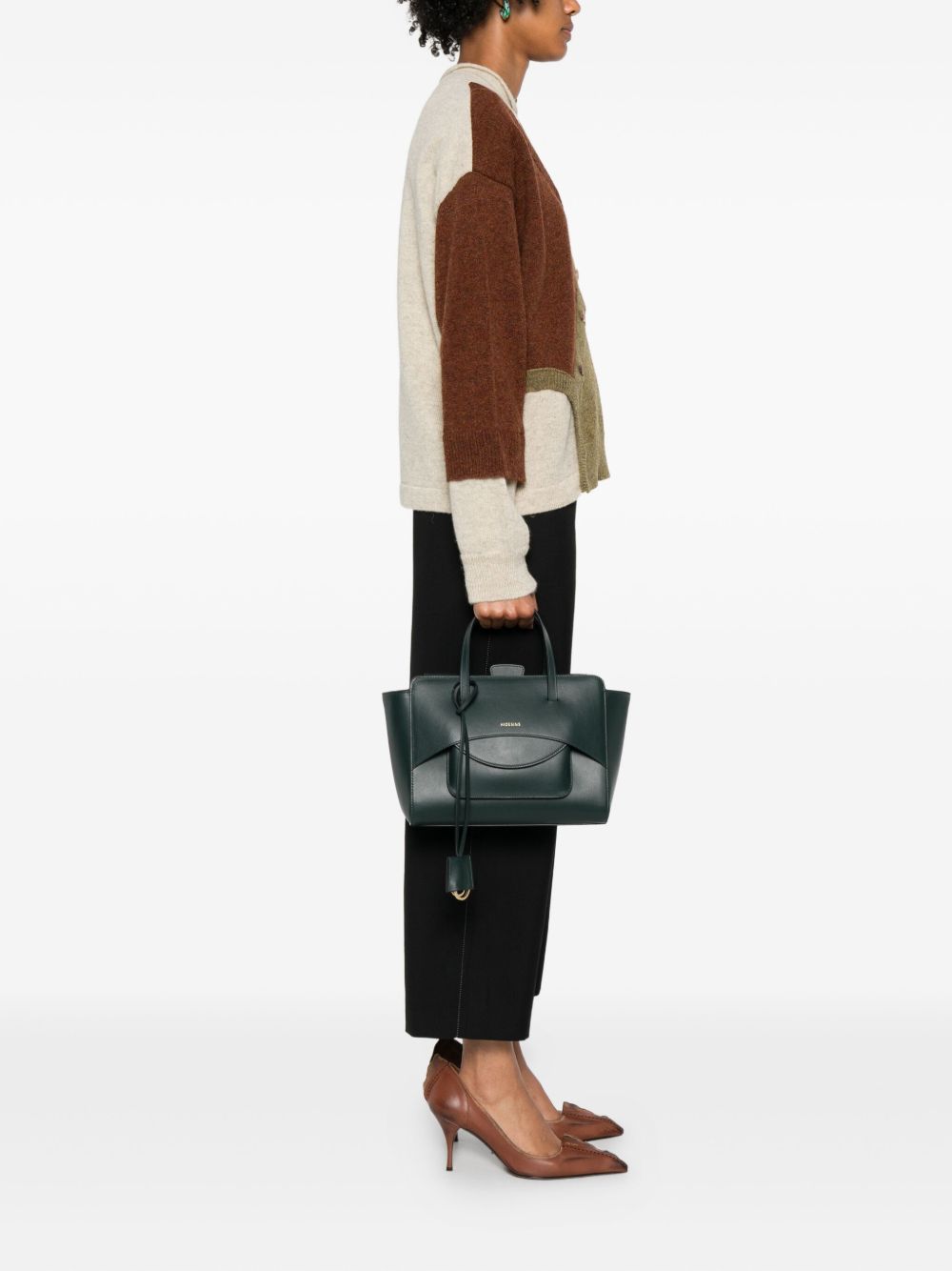 Hidesins Bags Green Calf Leather