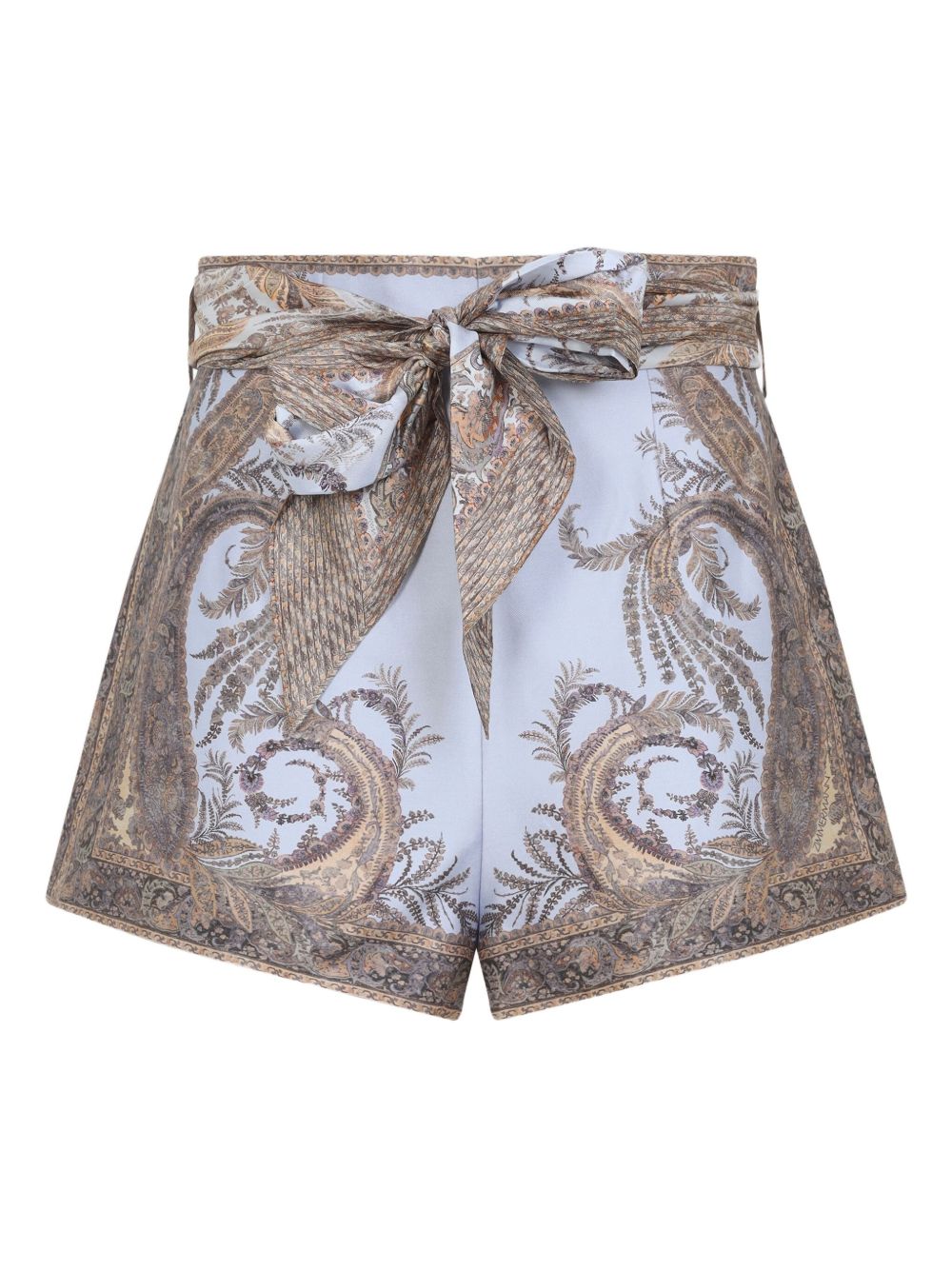 Zimmermann Shorts Lilac Silk Cotton