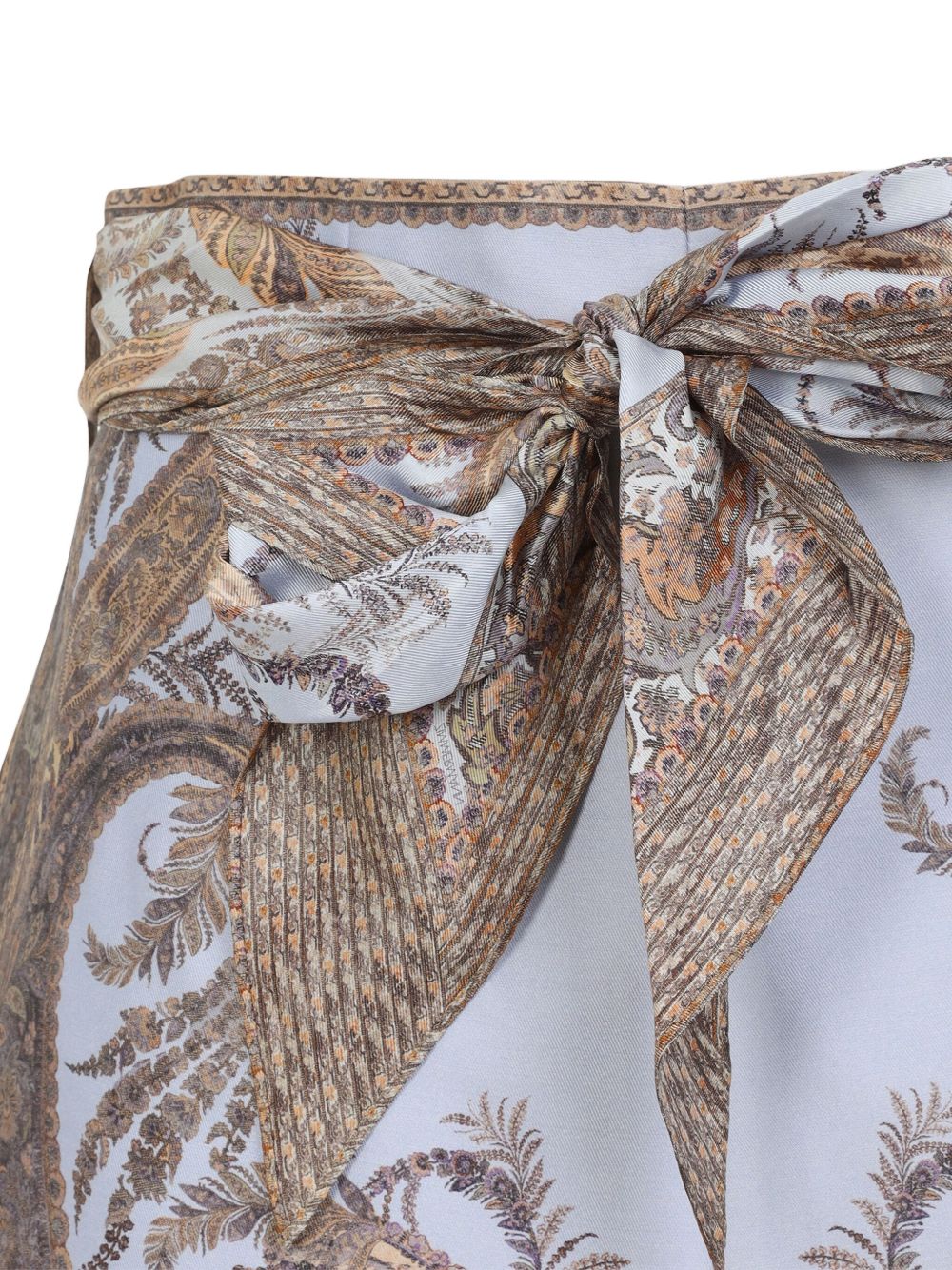 Zimmermann Shorts Lilac Silk Cotton