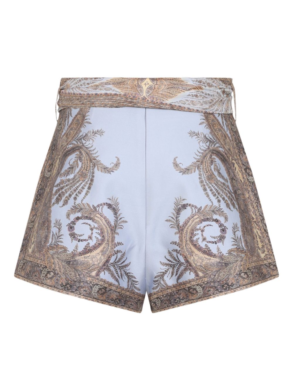 Zimmermann Shorts Lilac Silk Cotton