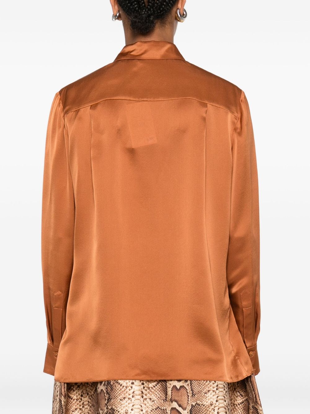 Zimmermann Shirts Brown Silk
