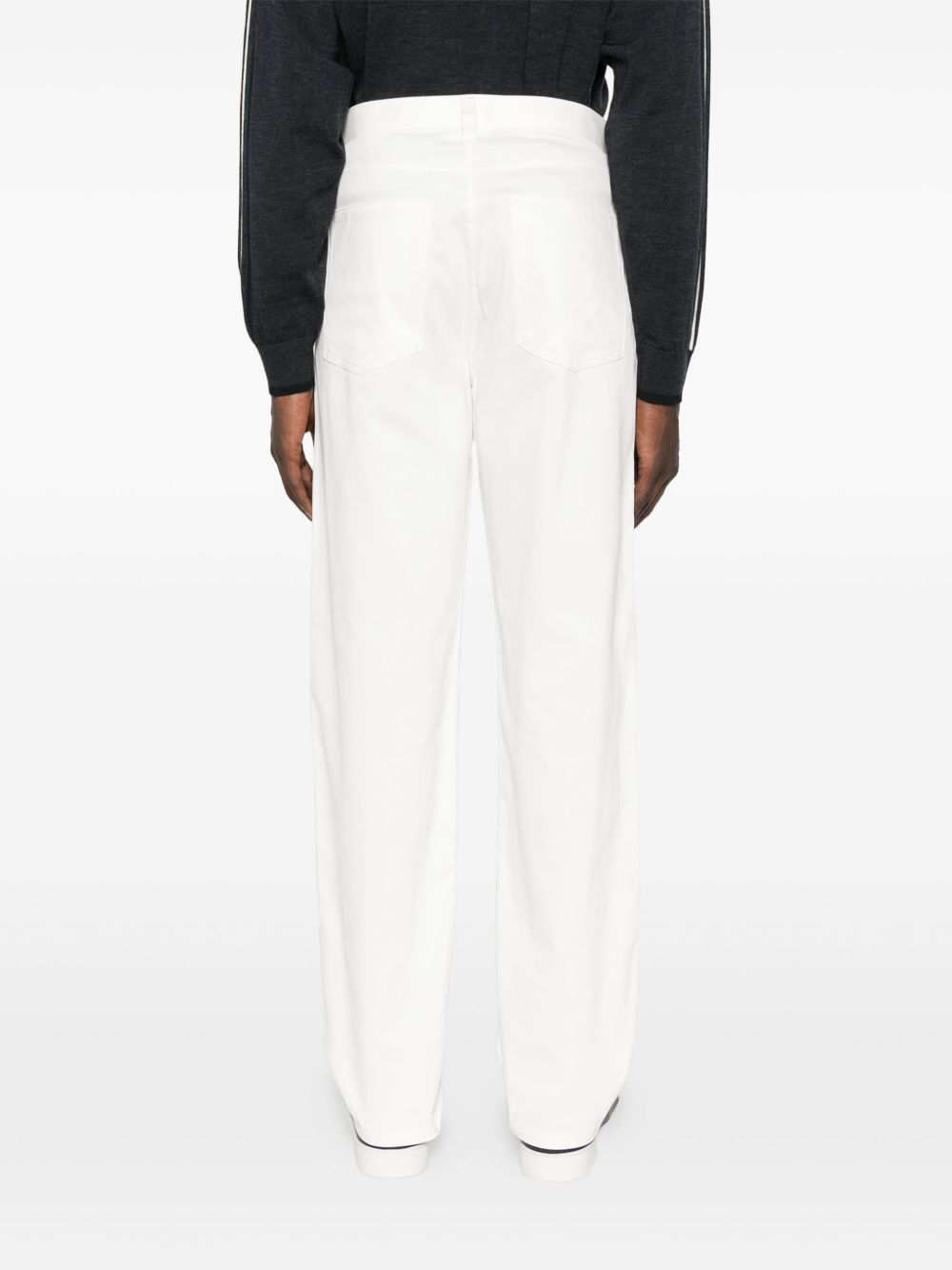 Emporio Armani Jeans Bianco Cotton