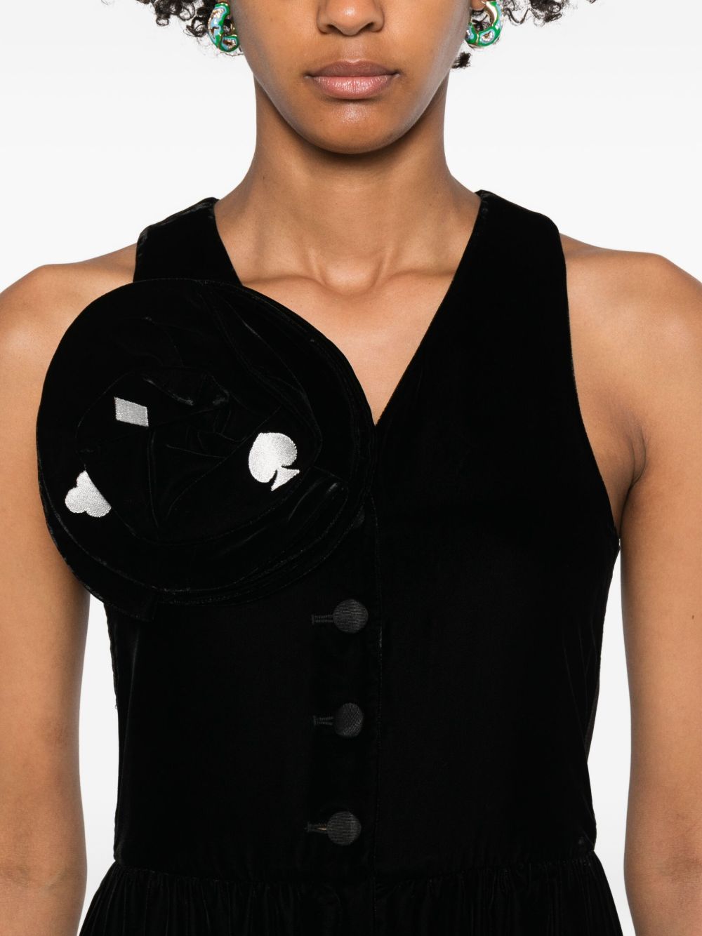 Emporio Armani Dresses Nero Viscose