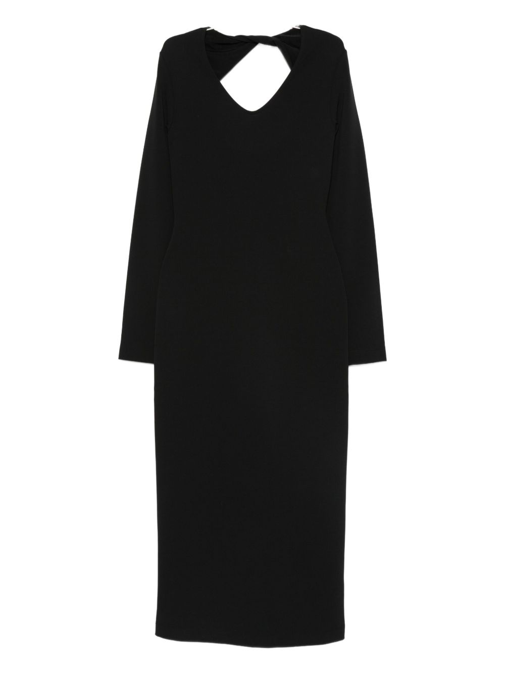 Emporio Armani Dresses Nero Polyamide