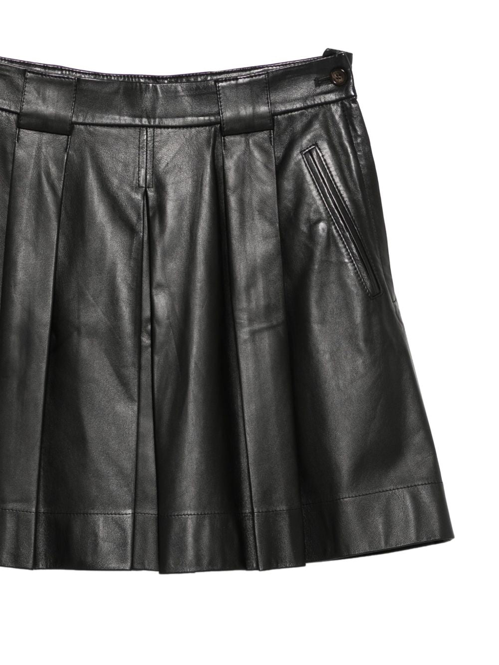 Emporio Armani Skirts Nero Lambskin