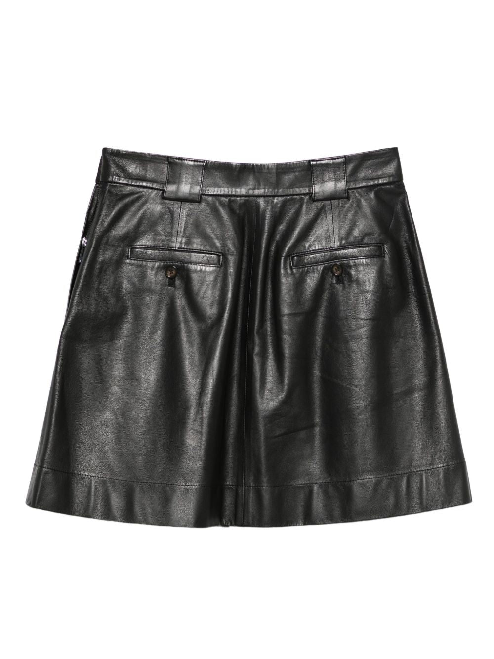 Emporio Armani Skirts Nero Lambskin