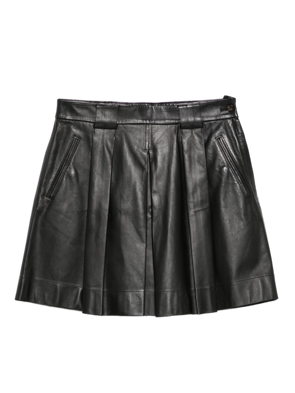 Emporio Armani Skirts Nero Lambskin