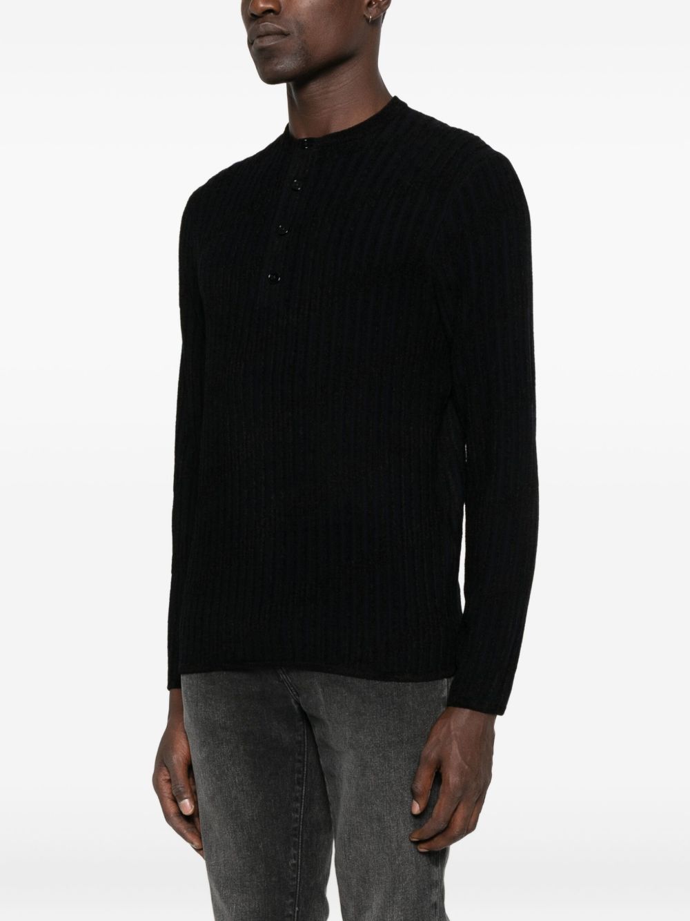 Emporio Armani Sweaters Blu Virgin Wool