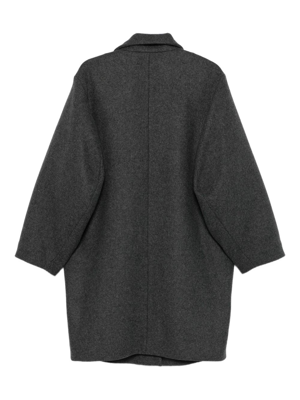 Emporio Armani Coats Grigio Scuro Wool