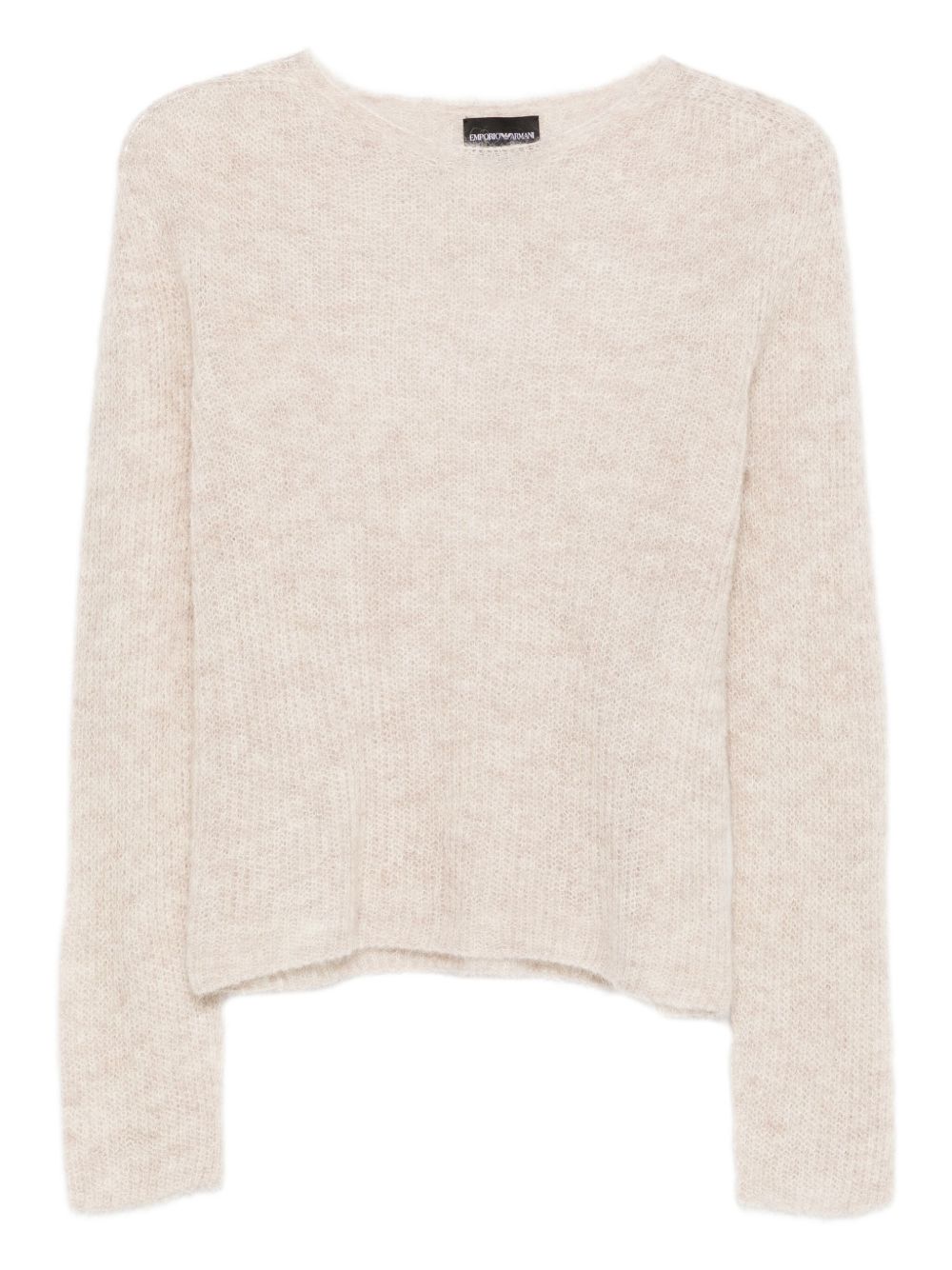 Emporio Armani Sweaters Beige Alpaca
