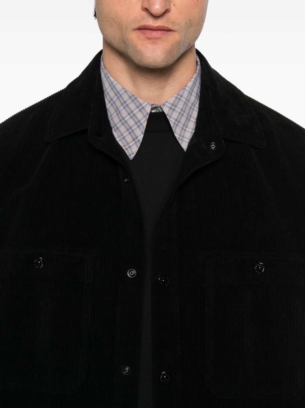Stone Island Shirts Black Natural (veg)->cotton100.0 %