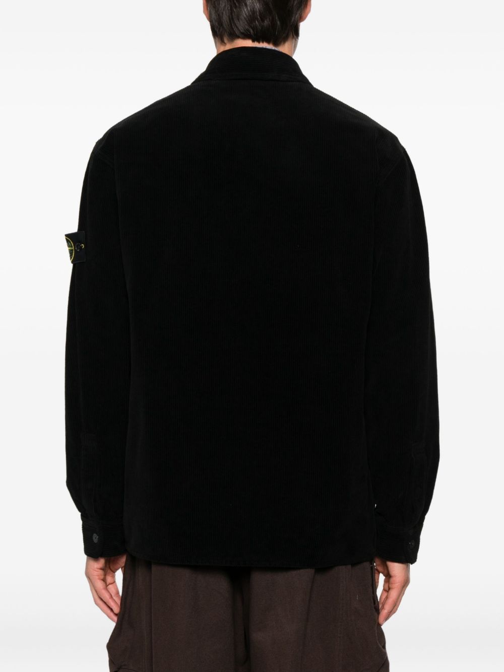 Stone Island Shirts Black Natural (veg)->cotton100.0 %