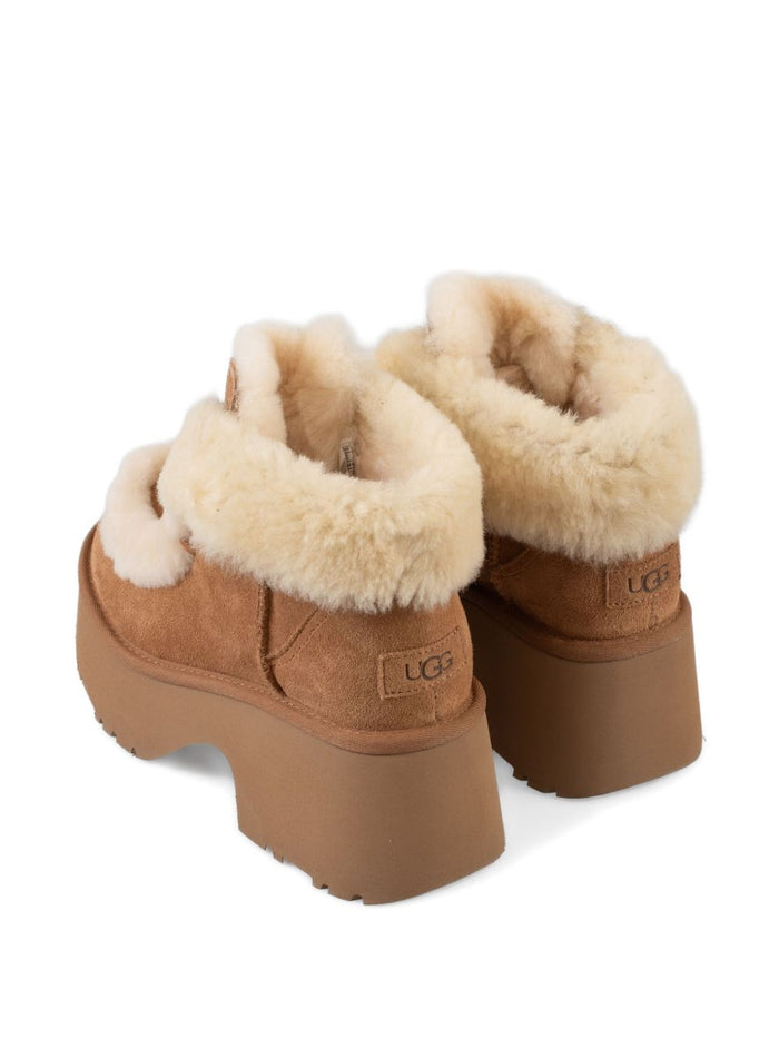 UGG Boots Beige Outer: Suede